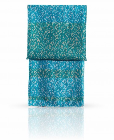 Палантин Женский SN-BAMBOO.LEAF/GREY